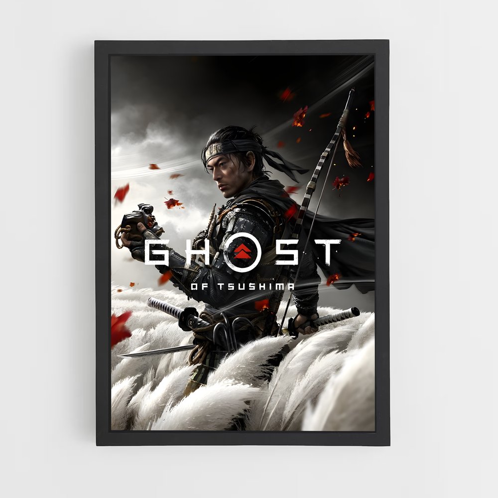 Poster Ghost tsushima féodal – affiche Ghost of tsushima (vue 2)